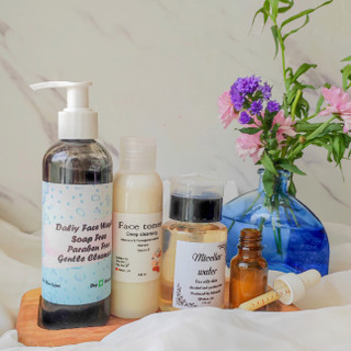 پک روتین پوستی ابتدایی+ هدیه